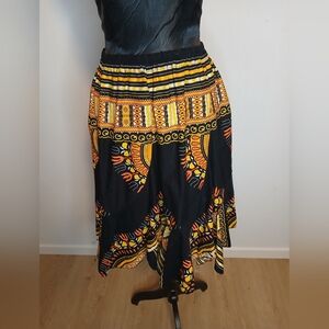 Colorful Patterned Skirt